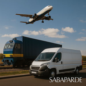 ارسال محصولات صباپرده به شهرستان‌ها از طریق باربری زمینی، هوایی یا تیپاکس طبق سفارش مشتری